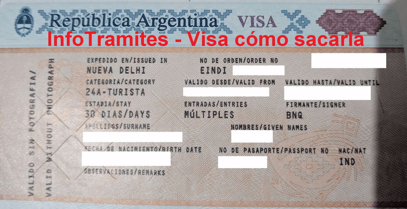 Cómo puedo obtener una visa para Argentina