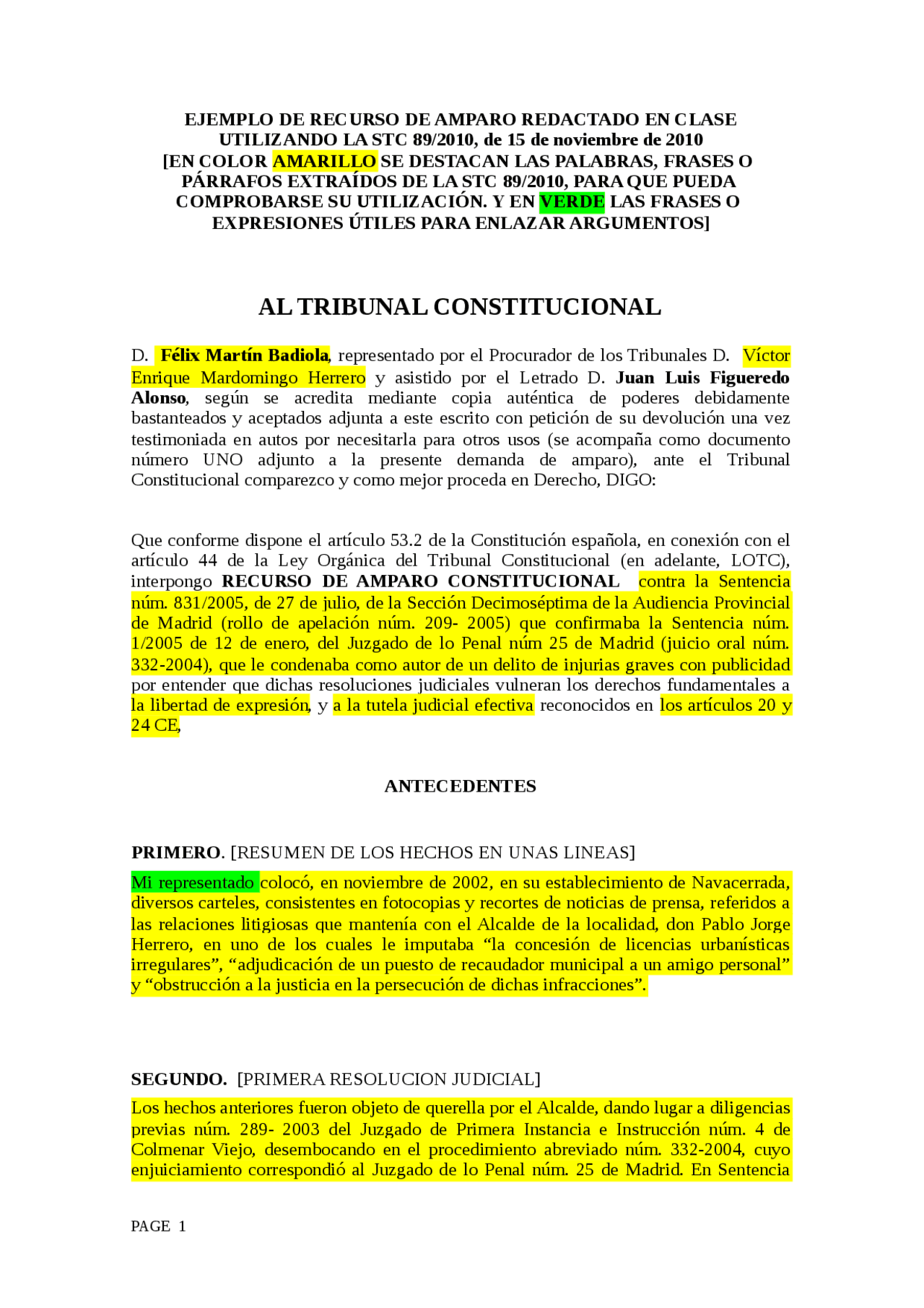 Cuál es el plazo para presentar un recurso de amparo en Argentina
