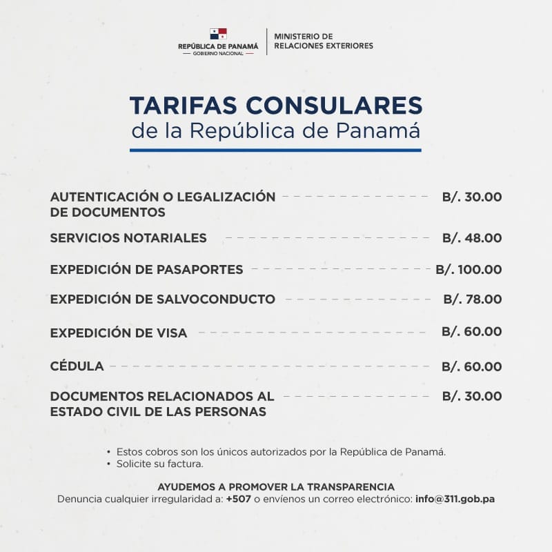 Dónde puedo encontrar información sobre trámites en Panamá