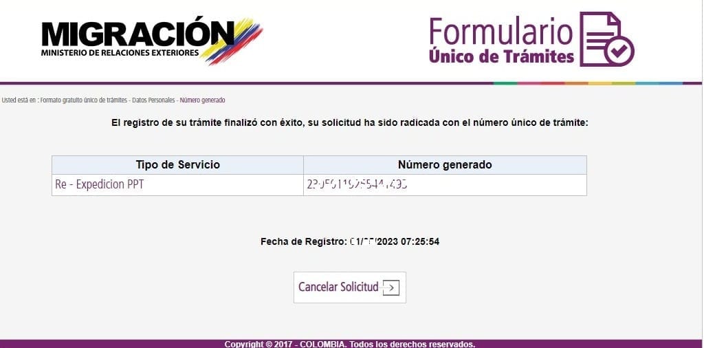 Qué debo hacer si mi trámite en Colombia se extravía